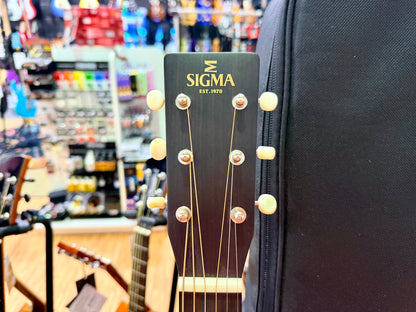 2024 Sigma S000M-15E All-Solid Mahogany Electro-Acoustic Guitar~ With Gig Bag