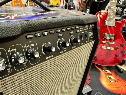 🎸RARE~ CYBER FOOT CONTROLLER🎸 Fender Cyber Champ 65w Guitar Combo Amplifier!