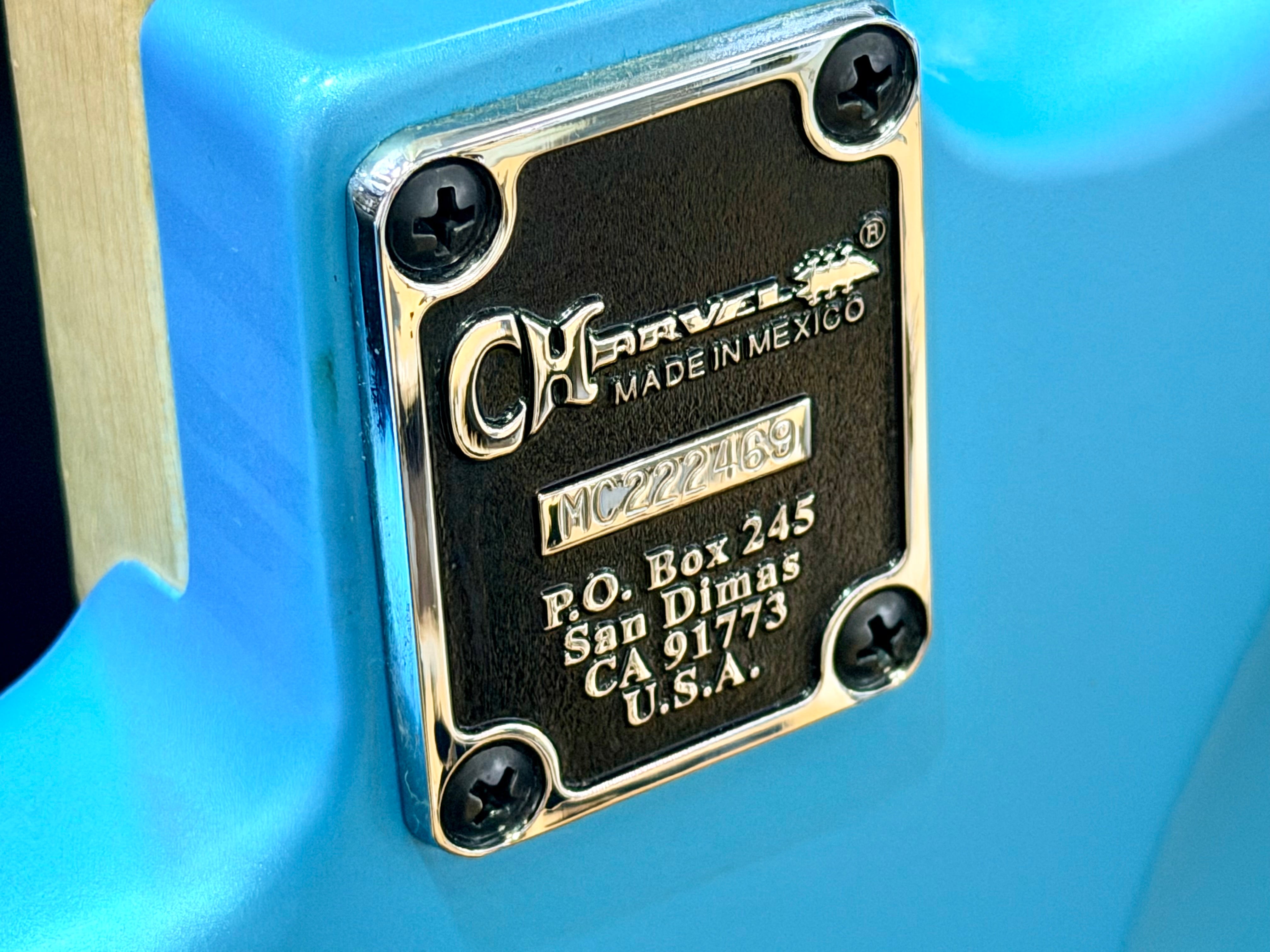 🔥2022🔥 Charvel Pro-Mod San Dimas Style 1 HH FR MN~Blue Frost~ Seymour Duncan!