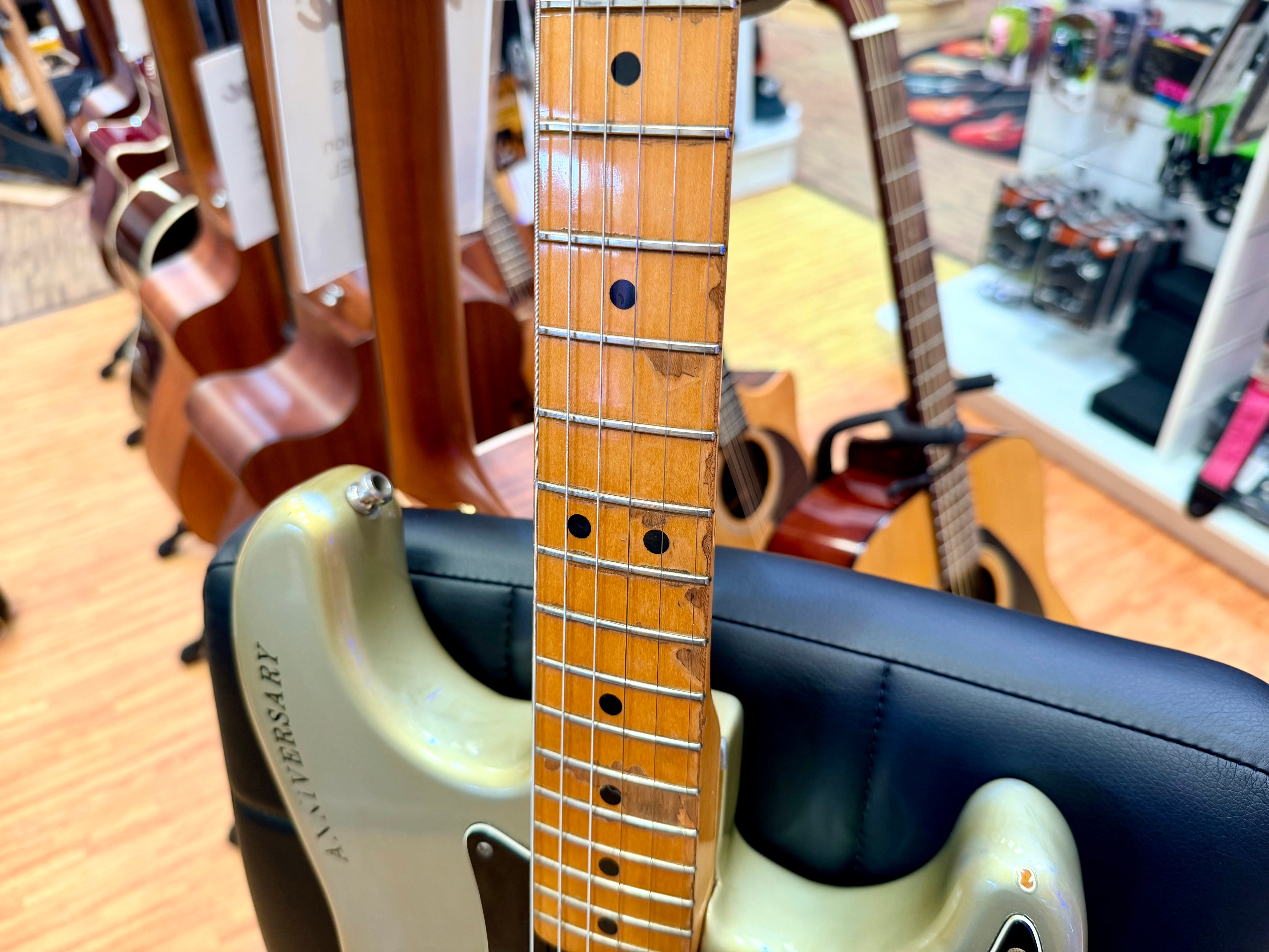 ✨1979✨ Fender 25th Anniversary American Stratocaster~ Porsche Silver + Case/COA