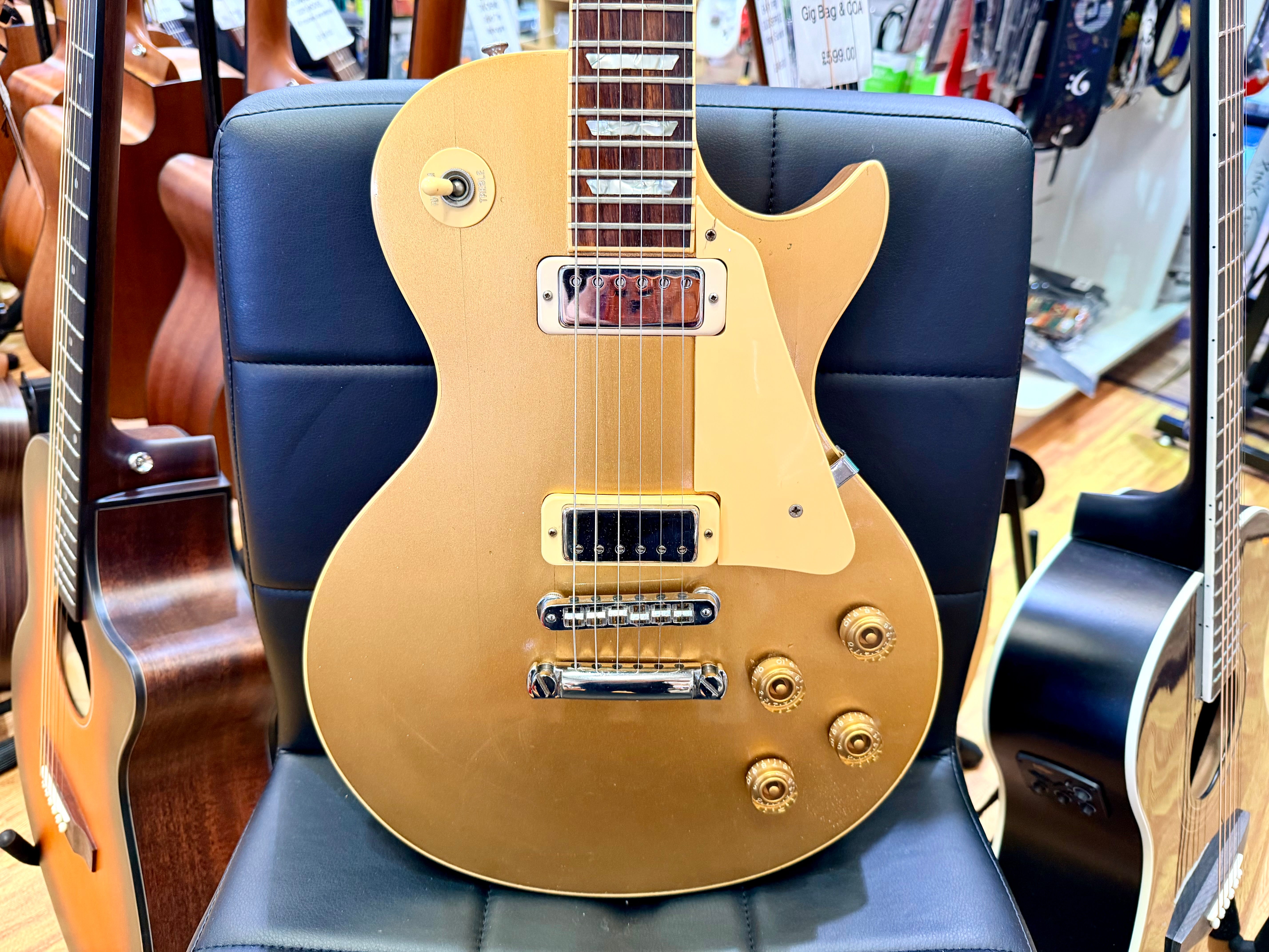 ✨1981✨ Gibson Les Paul Deluxe Goldtop All Original Vintage USA + Original Case