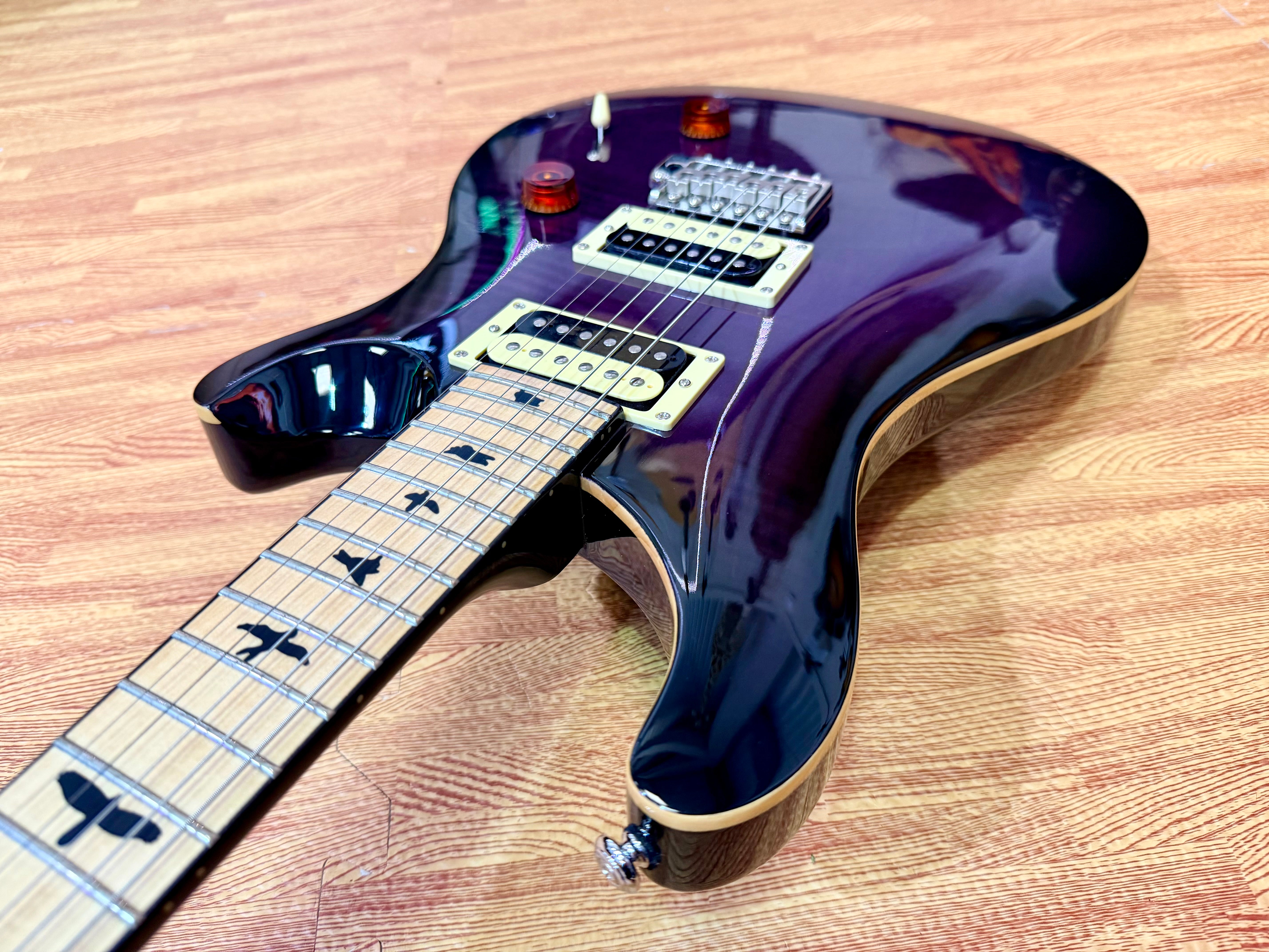 ⚡️2019⚡️ PRS SE Custom 24 Ltd Edition~ Purple Mist~ Satin Maple Neck~ Cherished!