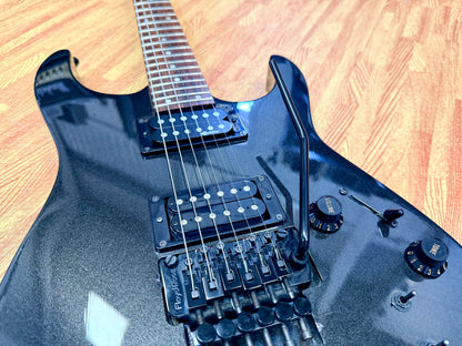 🔥RARE🔥 2005 Fernandes Revolver Pro Sustainer~ Floyd Rose~ Metallic Gunmetal!