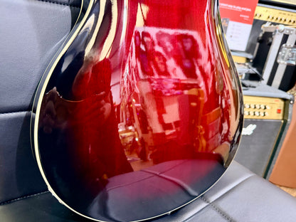 💥2022💥 PRS SE Standard Hollowbody Fire Red Burst + Hard Case~ Cherished!
