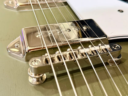 ✨2024✨ Epiphone Casino Worn Olive Drab Hollowbody Guitar + Hard Case~ MINT!