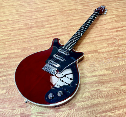 ⚡️2003⚡️ Burns London Brian May Signature Red Special~ Cherry Red Korean Made!