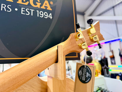 🔥NEW 2025🔥 Ortega Concert Ukulele~ Element Series Metallic Black Sparkle~ Gig Bag