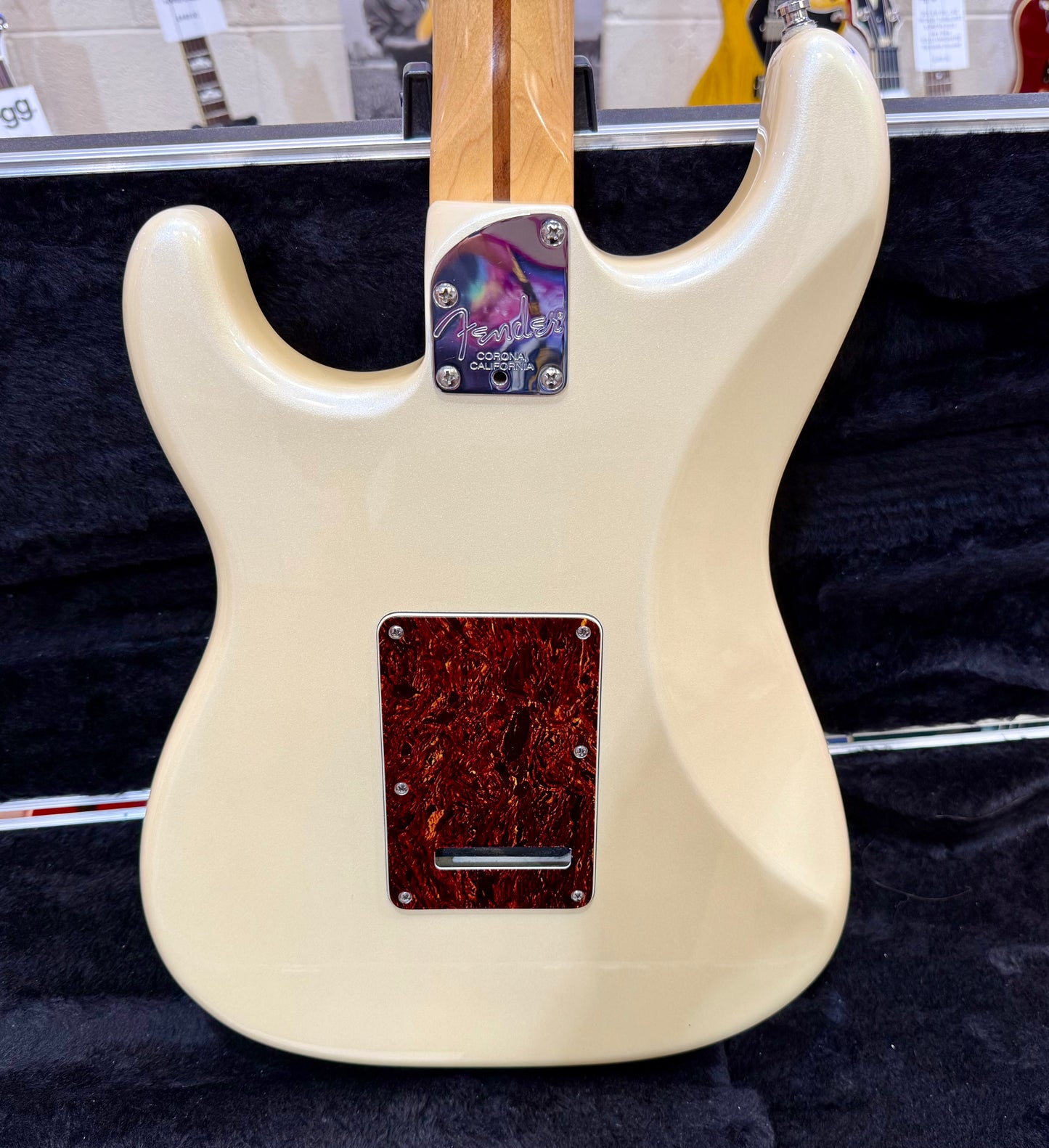 🌟2010🌟 Fender American Deluxe Stratocaster~ Olympic Pearl~ Noiseless~ Gilmour!