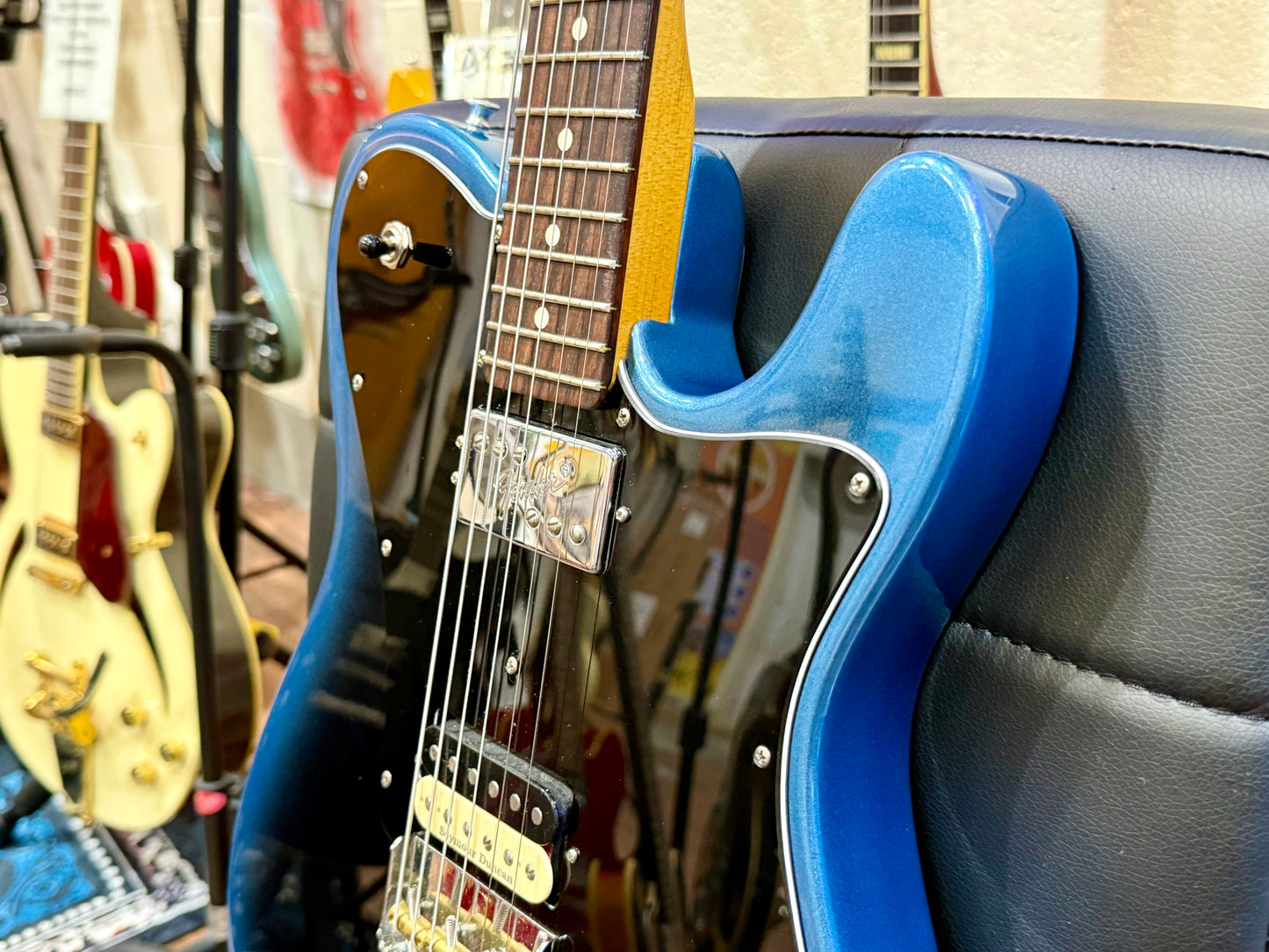 🔥2022 USA🔥 Fender American Professional II Telecaster Deluxe~ Dark Night~ Seymour Duncan!