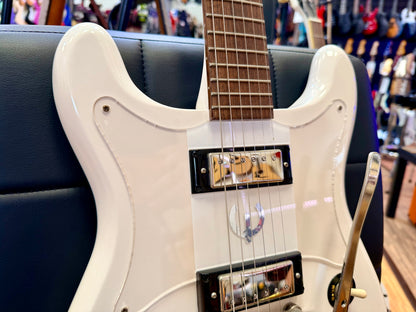 ✨2024✨ Epiphone Crestwood Custom Tremotone Polaris White~ Mini Humbuckers!