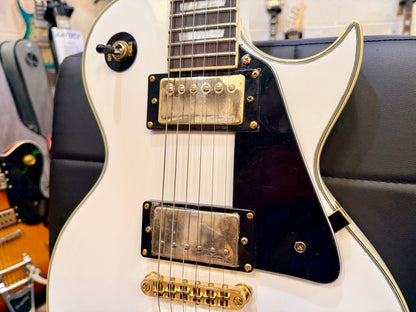 🔥NEW🔥 Vintage V100 ReIssued Electric Guitar – Arctic White Les Paul V100AW!