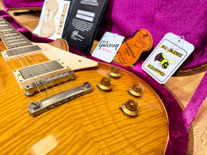 2012 Gibson Custom Shop 1959 Les Paul Standard R9 VOS~ Honey Burst~ Case & COA