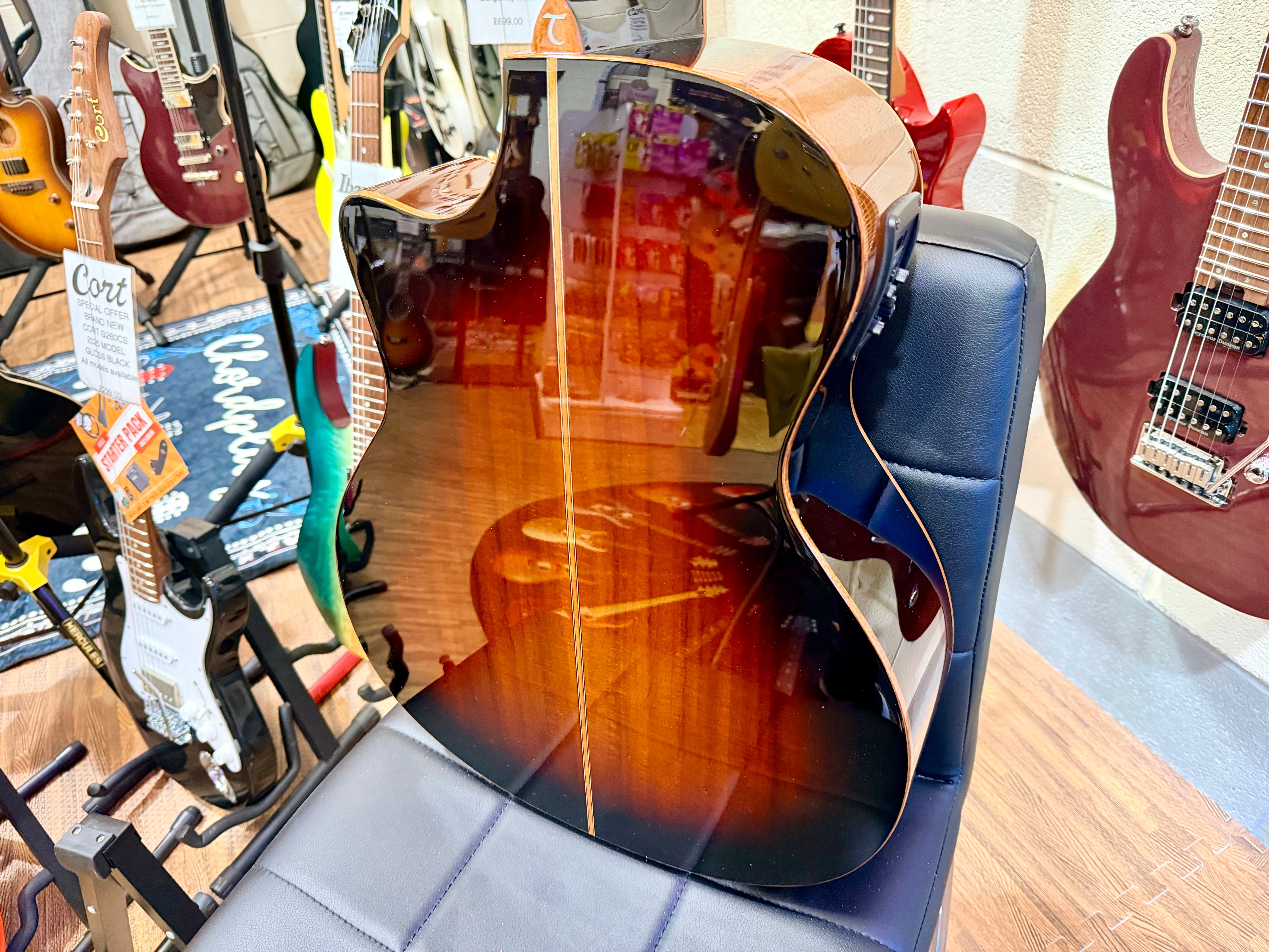 🪵2024🪵 Tanglewood TWX6CEK Winterleaf~ Grand Auditorium Electro ~ Koa Exotic!