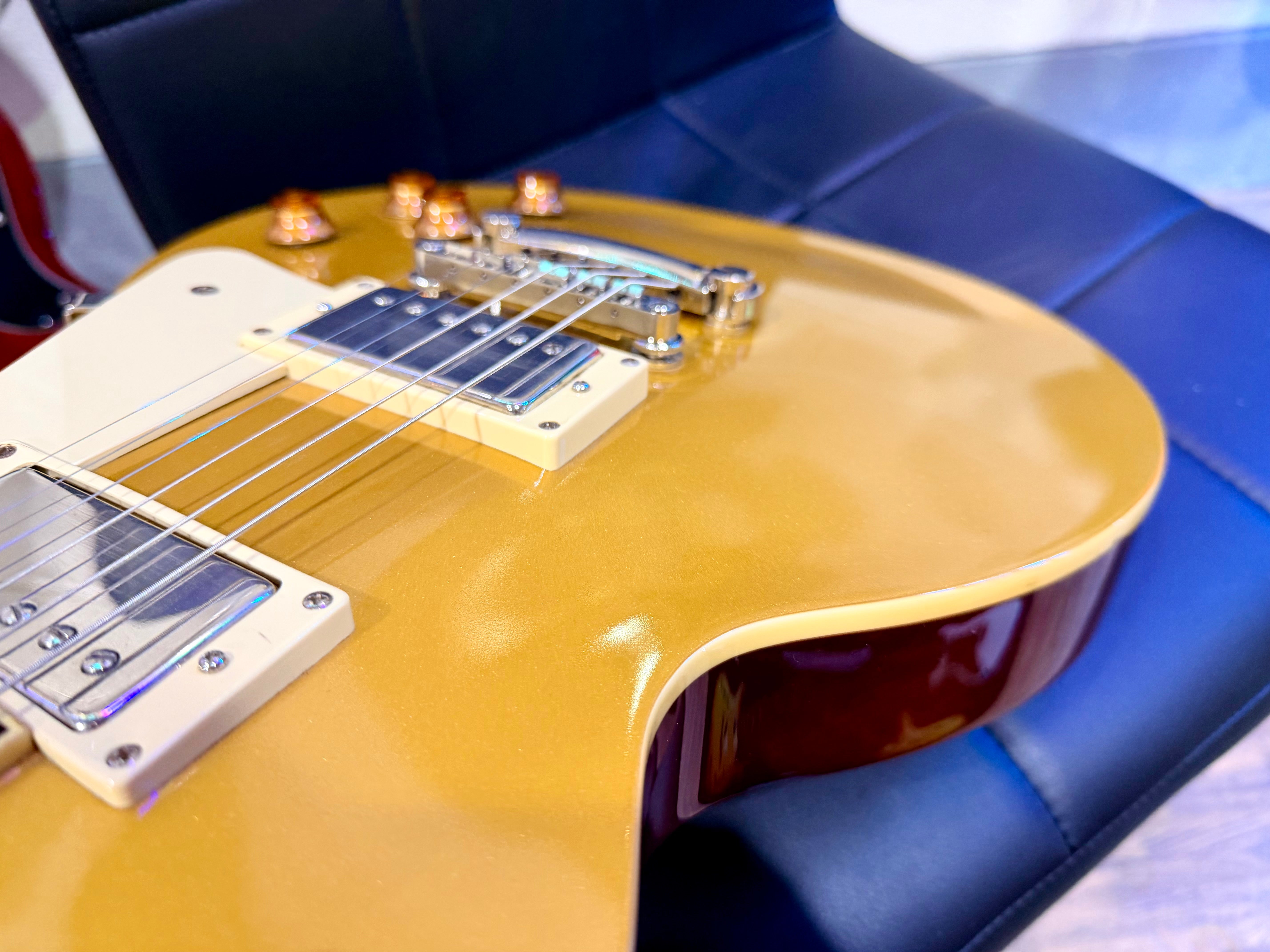🌟2015🌟 Epiphone Les Paul Standard Gold Top~ Electric Guitar~ Lovely Condition!