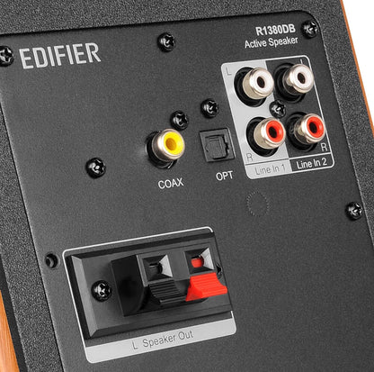Edifier R1380DB Active Bluetooth Bookshelf Studio TV/MAC/PC/Laptop HD Speakers