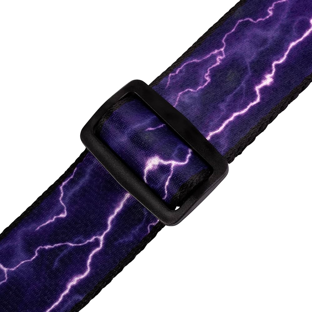 Levy's MP-18 2" Polyester Guitar Strap- Lightning