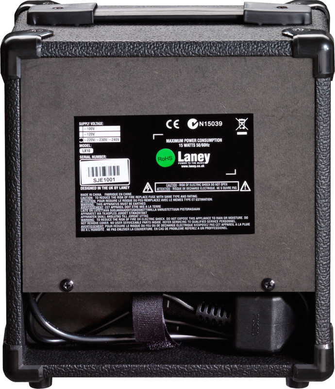 🔥NEW🔥Laney LX Series LX10~ Guitar Combo Practice Amp 10w~ Black