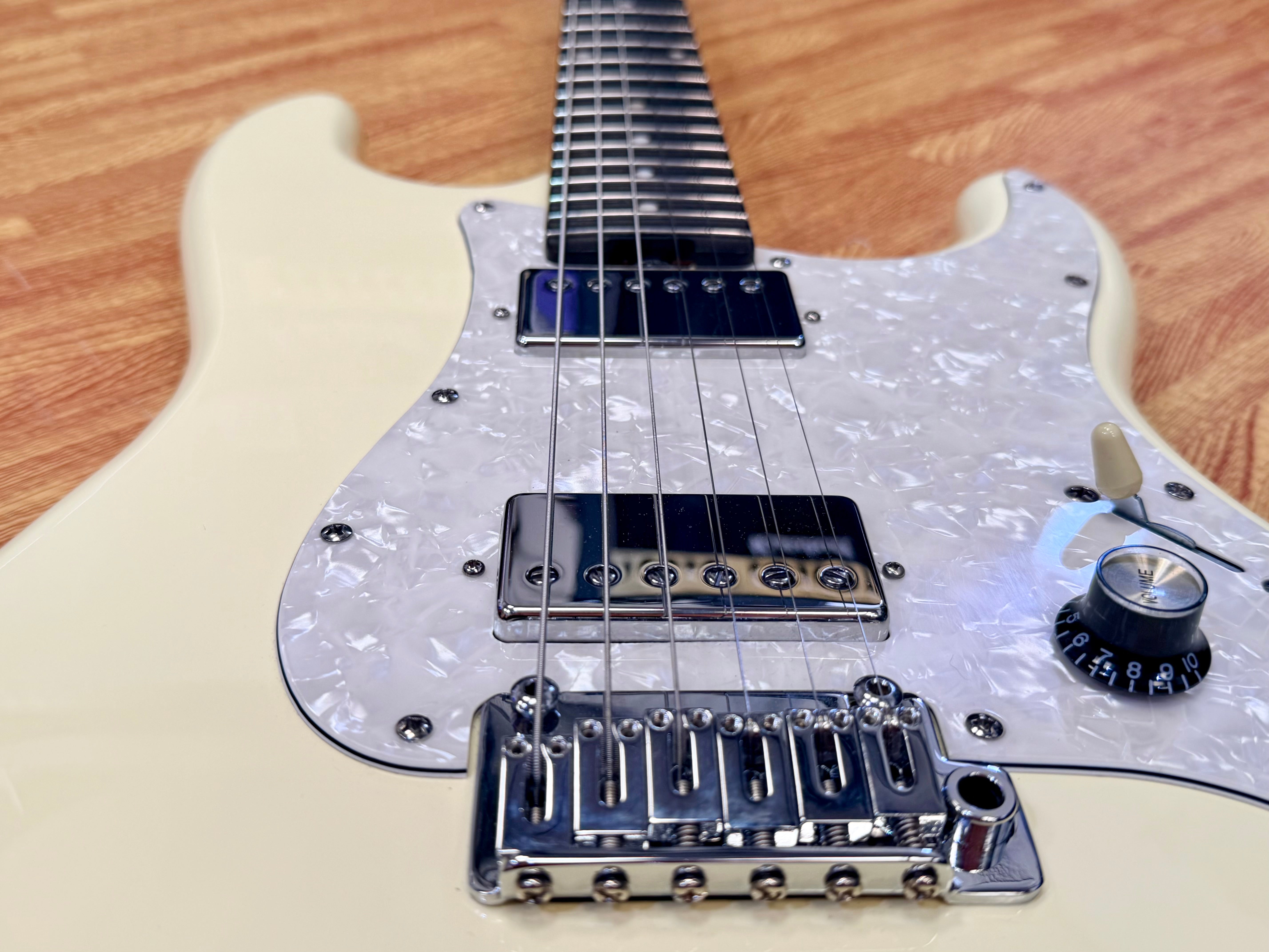 🔥2022🔥 Schecter Jack Fowler Traditional Signature~ Ivory~ USA Pasadena Pickups