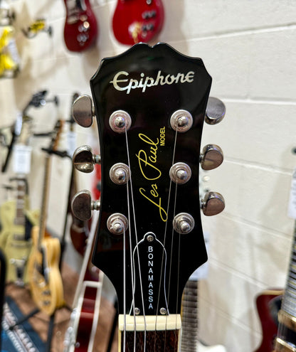 🔥2012🔥 Epiphone Les Paul Joe Bonamassa Signature Goldtop~ Hard Case~ Signed COA!