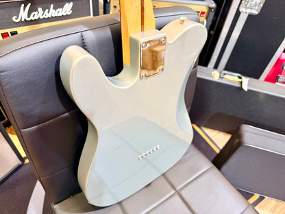 🔥2012🔥 Fender Blacktop Telecaster Baritone~ Ghost Silver HSS~ Mexican MIM Tele