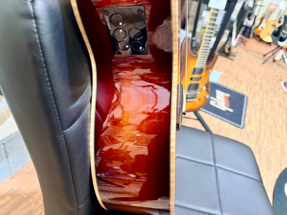 🌟MINT🌟 Faith FVBMB Venus Trembesi Blood Moon Burst~ Electro Acoustic~ Hard Case!