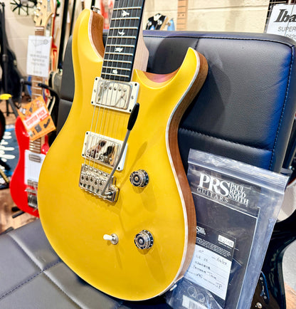 🔥RARE 2023🔥 PRS CE24 Satin Gold Top Limited Edition~ Natural Back~ USA~ Gig Bag
