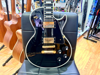🔥2018🔥 Edwards E-LP-105CD Les Paul Custom Ebony~ Made In Japan ‘ESP’ MIJ + Bag