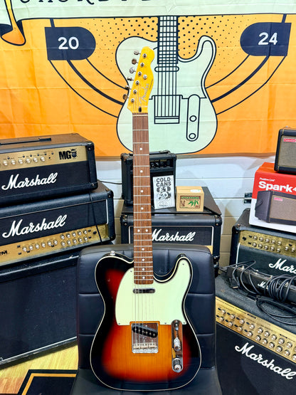 ⚡️Fender Pups⚡️ Squier Classic Vibe Custom Telecaster 3-Color Sunburst~Noiseless
