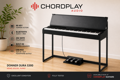 🎹 NEW Donner OURA S300 Home Digital Piano~ 88 Key~ Huge Spec~ RRP £969! 🎹