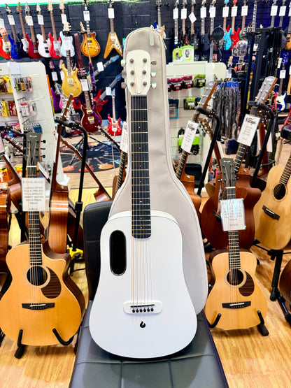 🔥EX-DEMO🔥 LAVA Music ME Play 36” Smart Electro Acoustic Guitar~ Frost White!