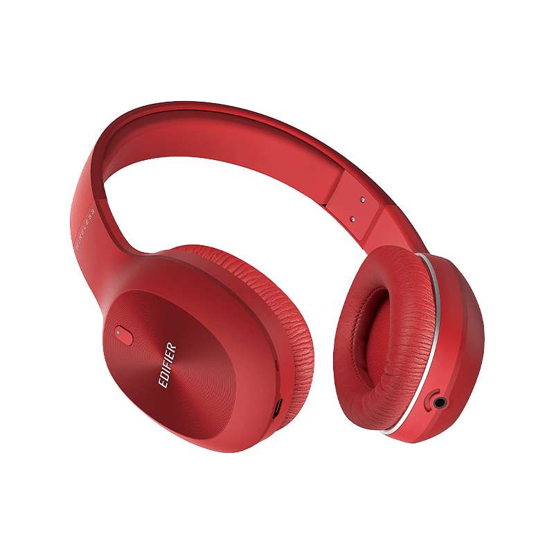 Edifier W800BT Plus Wired And Wireless Bluetooth Headphones - Red