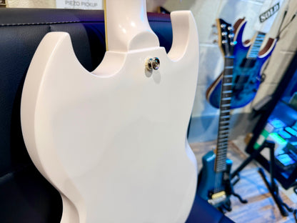 🌟2022🌟 Epiphone 1961 Les Paul SG Standard~ Aged Classic White~ ‘61 + Hard Case