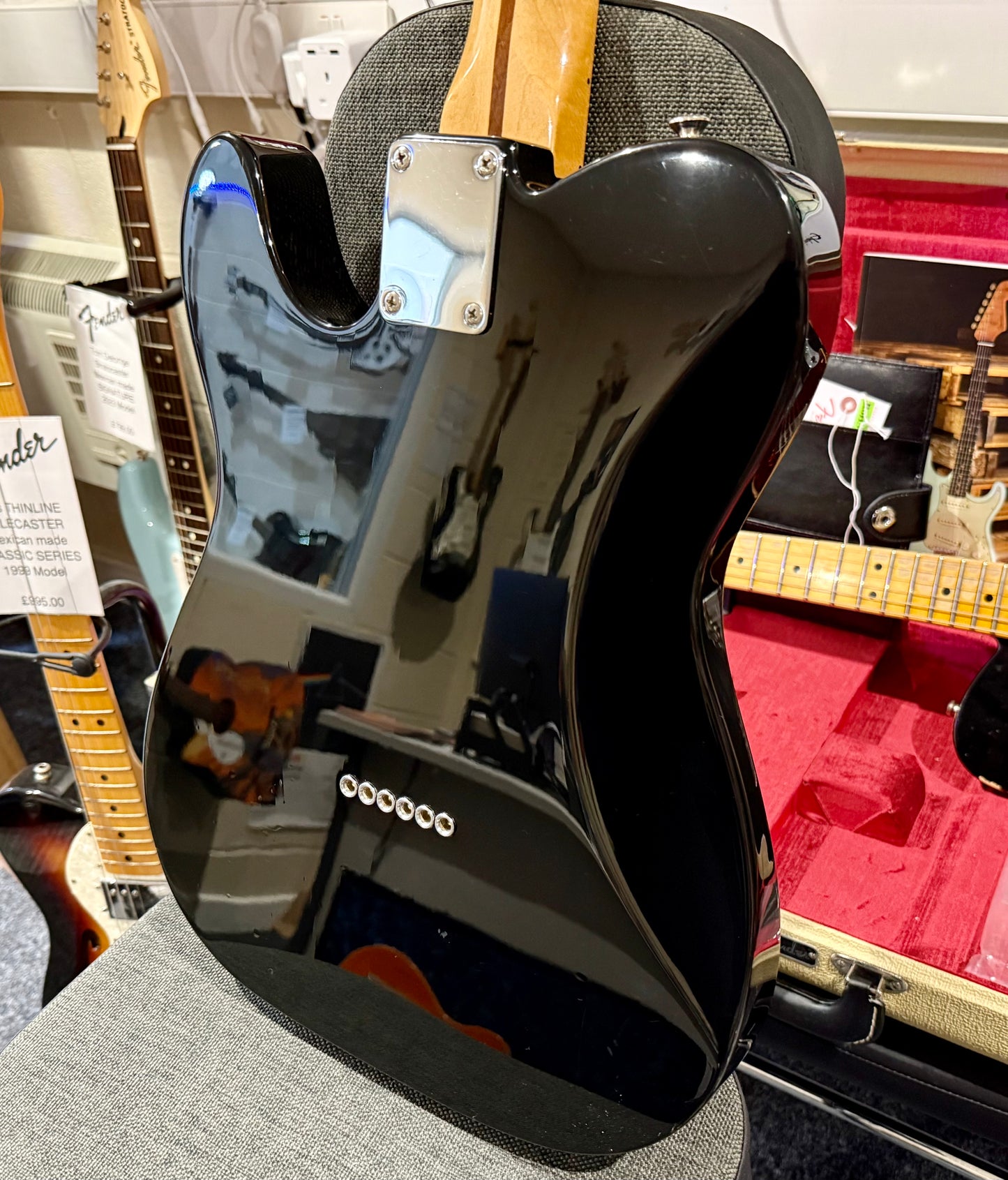 🌟2012🌟 Fender Telecaster Blacktop HH Mexican Tele~ Humbuckers~ Gloss Black!