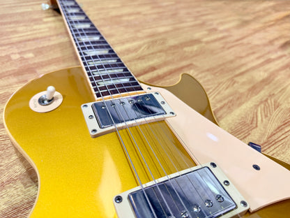 🌟 2005 Gibson USA Les Paul Standard Goldtop Jim Marshall OBE Signed + Case 🌟