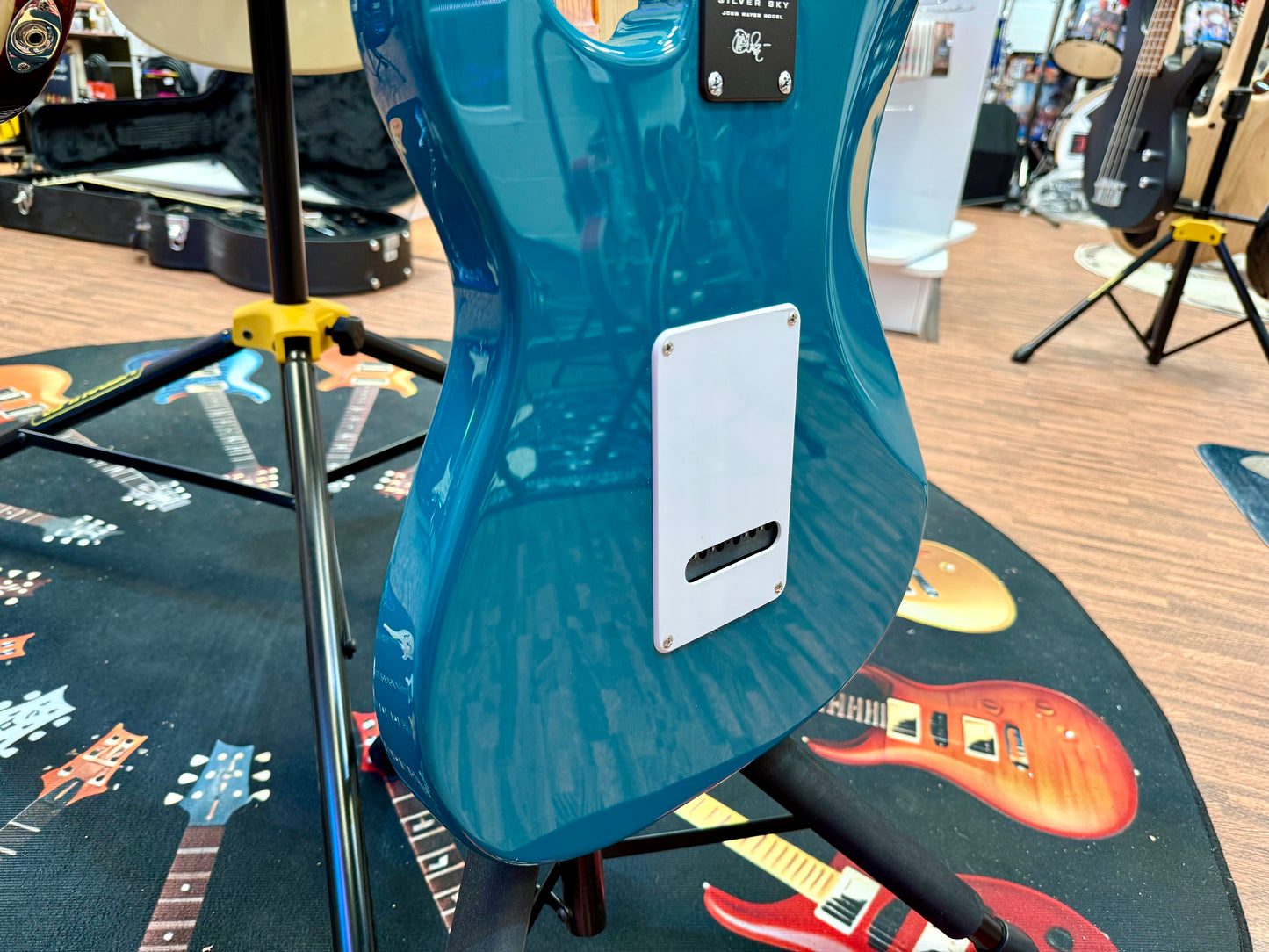 🦅 BRAND NEW 🦅 PRS Silver Sky SE Guitar~ John Mayer~ Nylon Blue + Gig Bag!