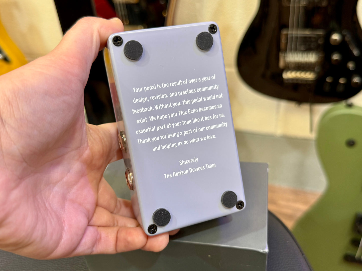 🌟MINT & RARE🌟 Horizon Devices Flux Echo Pedal~ Guitar Reverb & Delay Effect!