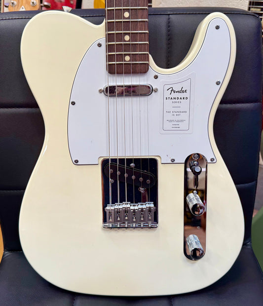 🌟2025 NEW MODEL🌟 Fender Standard Series Telecaster~ Olympic White~ Rosewood!