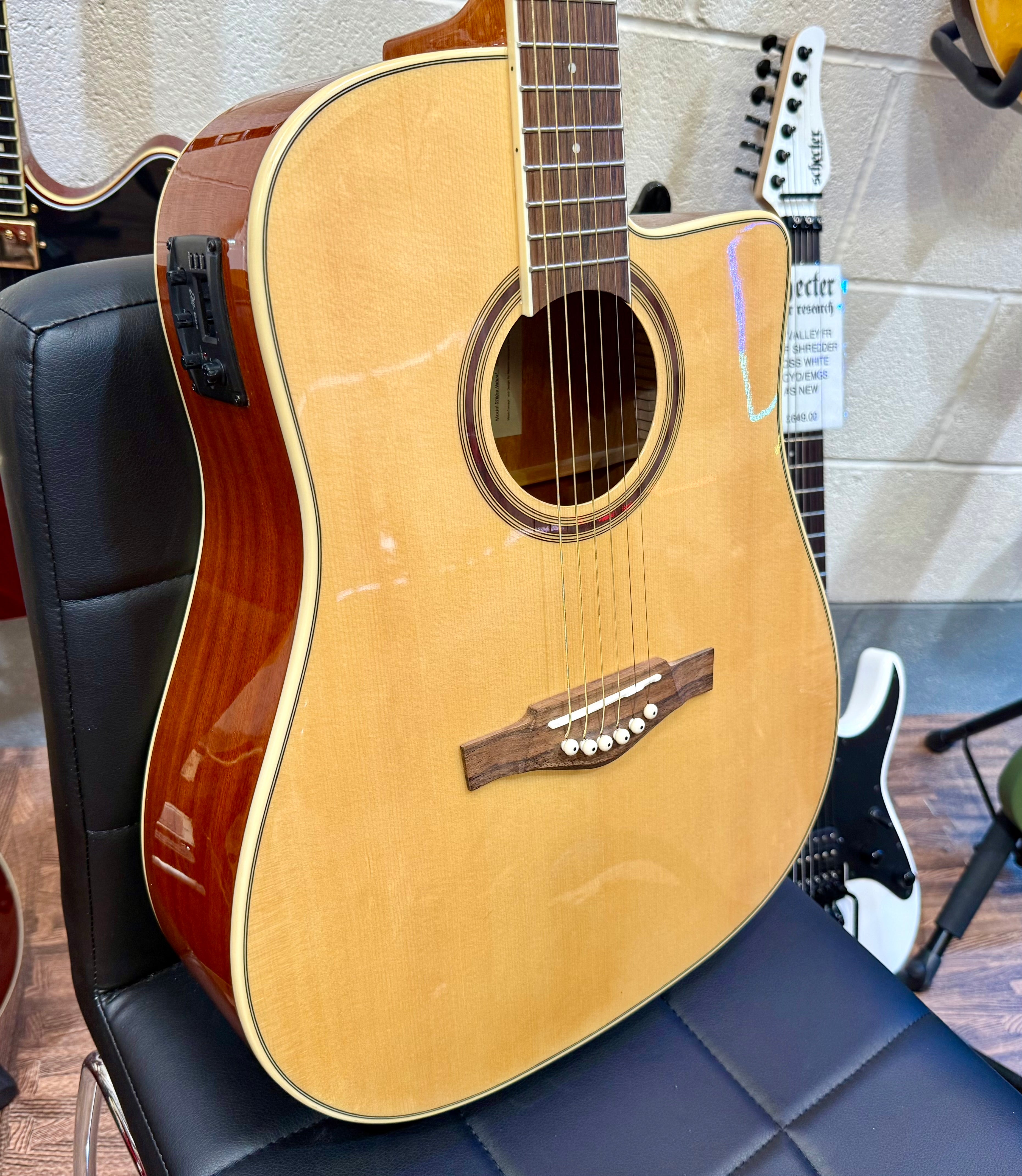 🌟BRAND NEW🌟 EKO NXT D100CE Natural Cutaway Electro-Acoustic Guitar~ New Model!