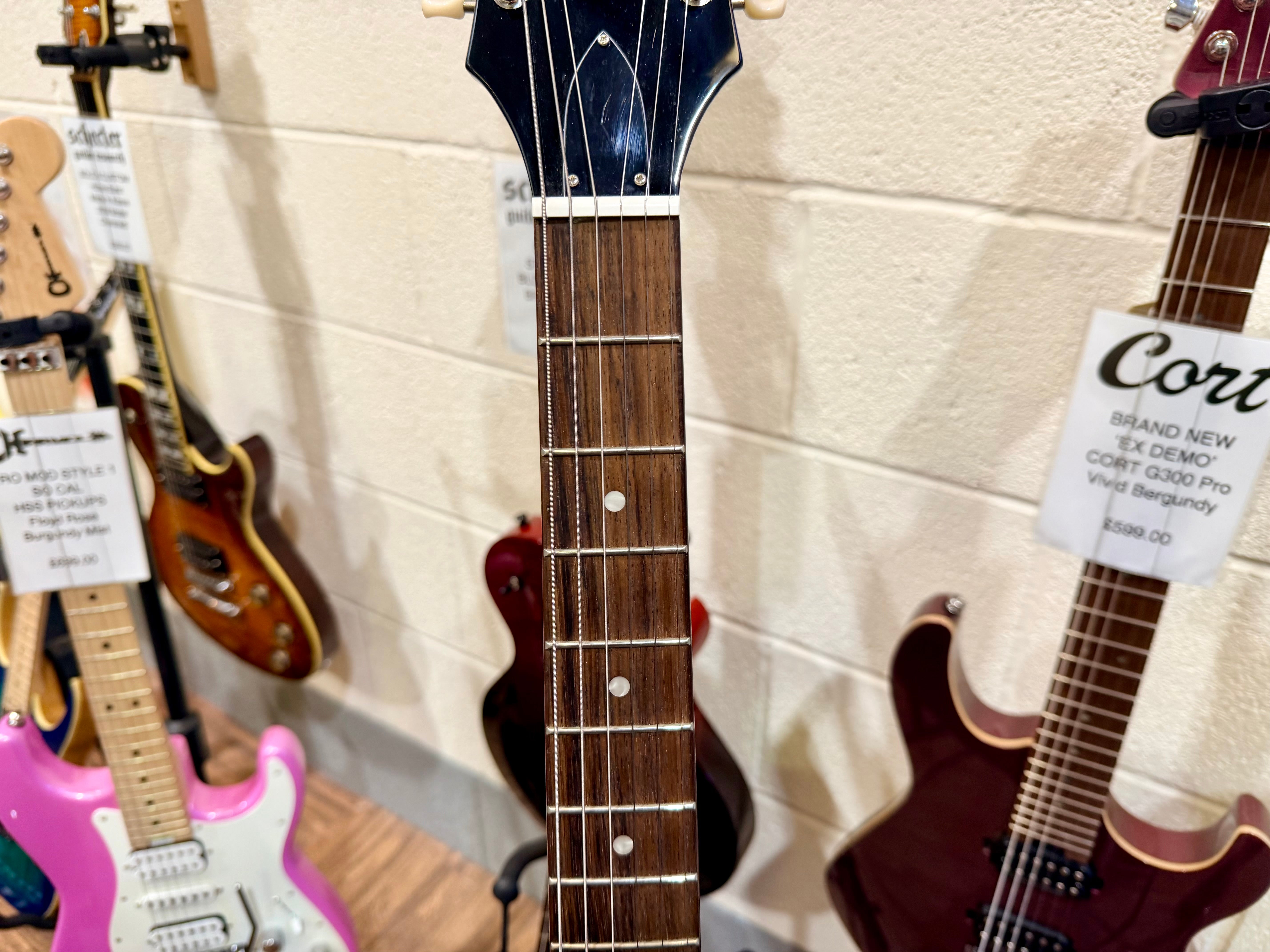 ✨2024✨ Epiphone Coronet~ Ebony  Electric Guitar~ P90~ Cherished Condition!