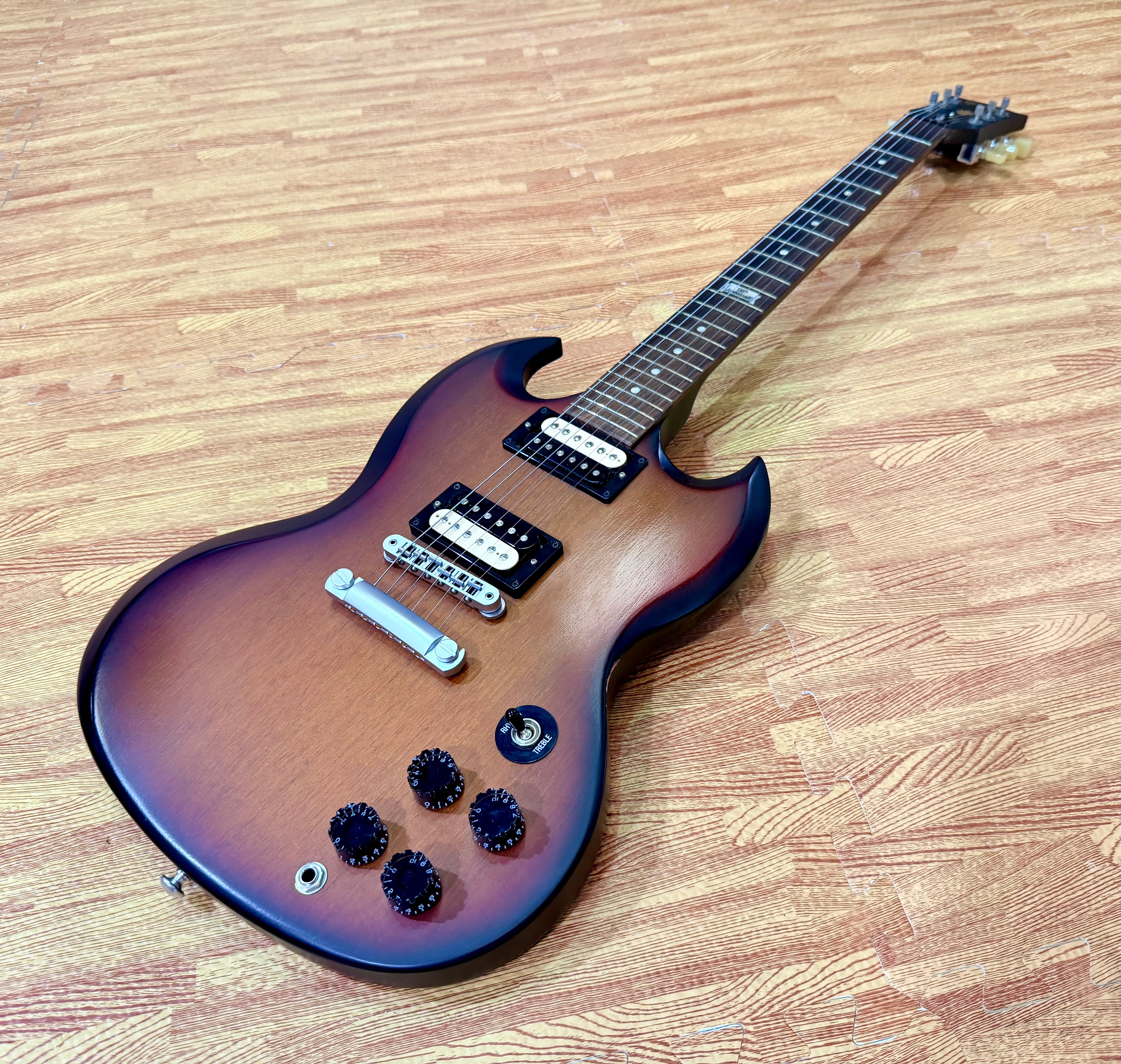 🔥2014🔥 Gibson SGM 120th Anniversary Edition ‘SGJ’ Fireburst Satin~ Min-ETune!
