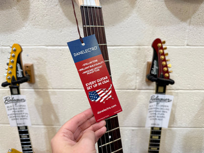 🔥BRAND NEW🔥 Danelectro The Stock 59 Electric Guitar~ Gloss Black~ Latest Model