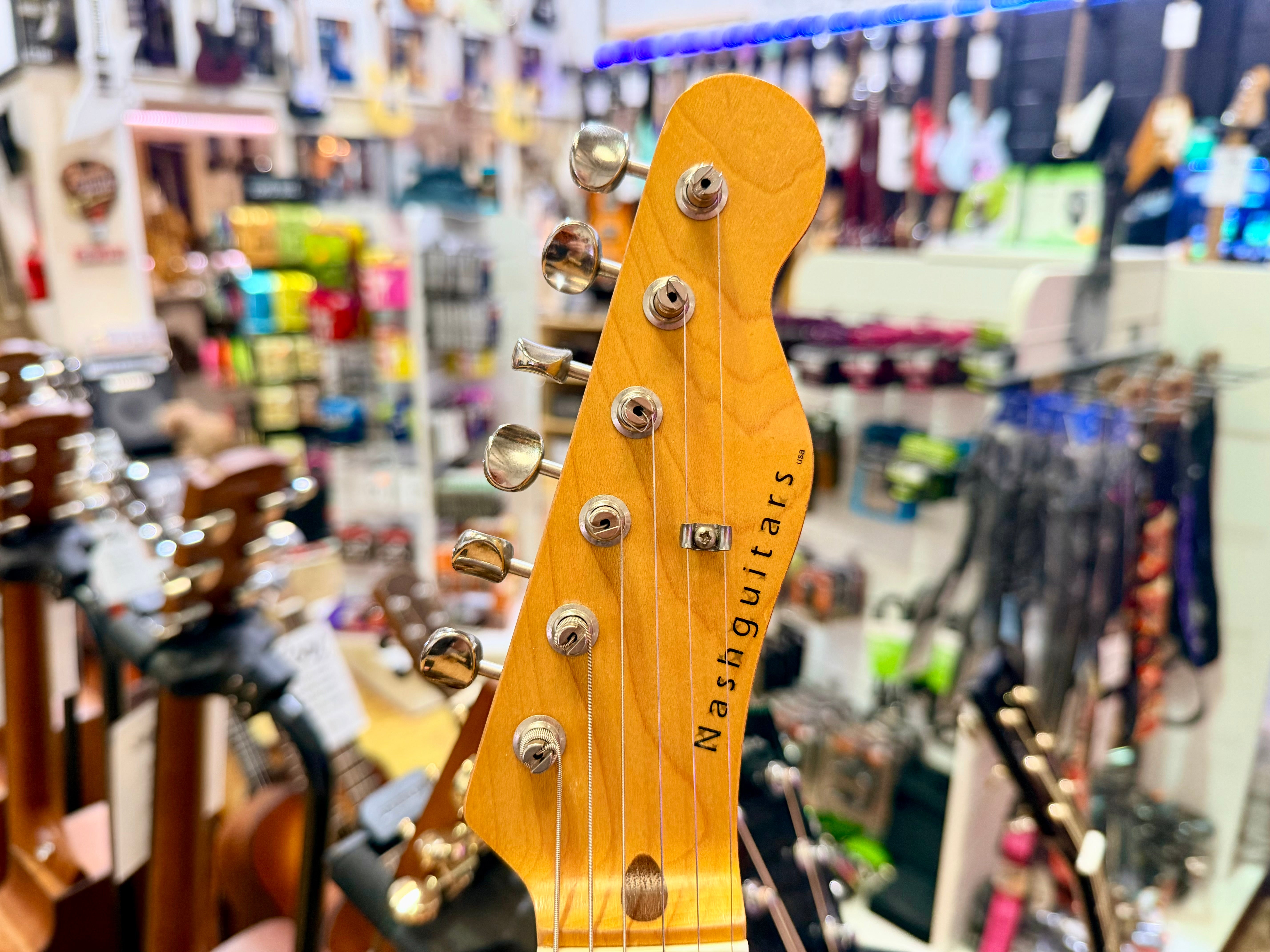 ✨2018✨ Nash Guitars T-68 Pink Paisley Telecaster Relic~ Lollar Pickups + Case!