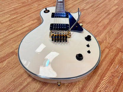 🔥2007🔥 Burny RLC-85S Custom~ Sustainer + Floyd Rose~ Snow White Les Paul!