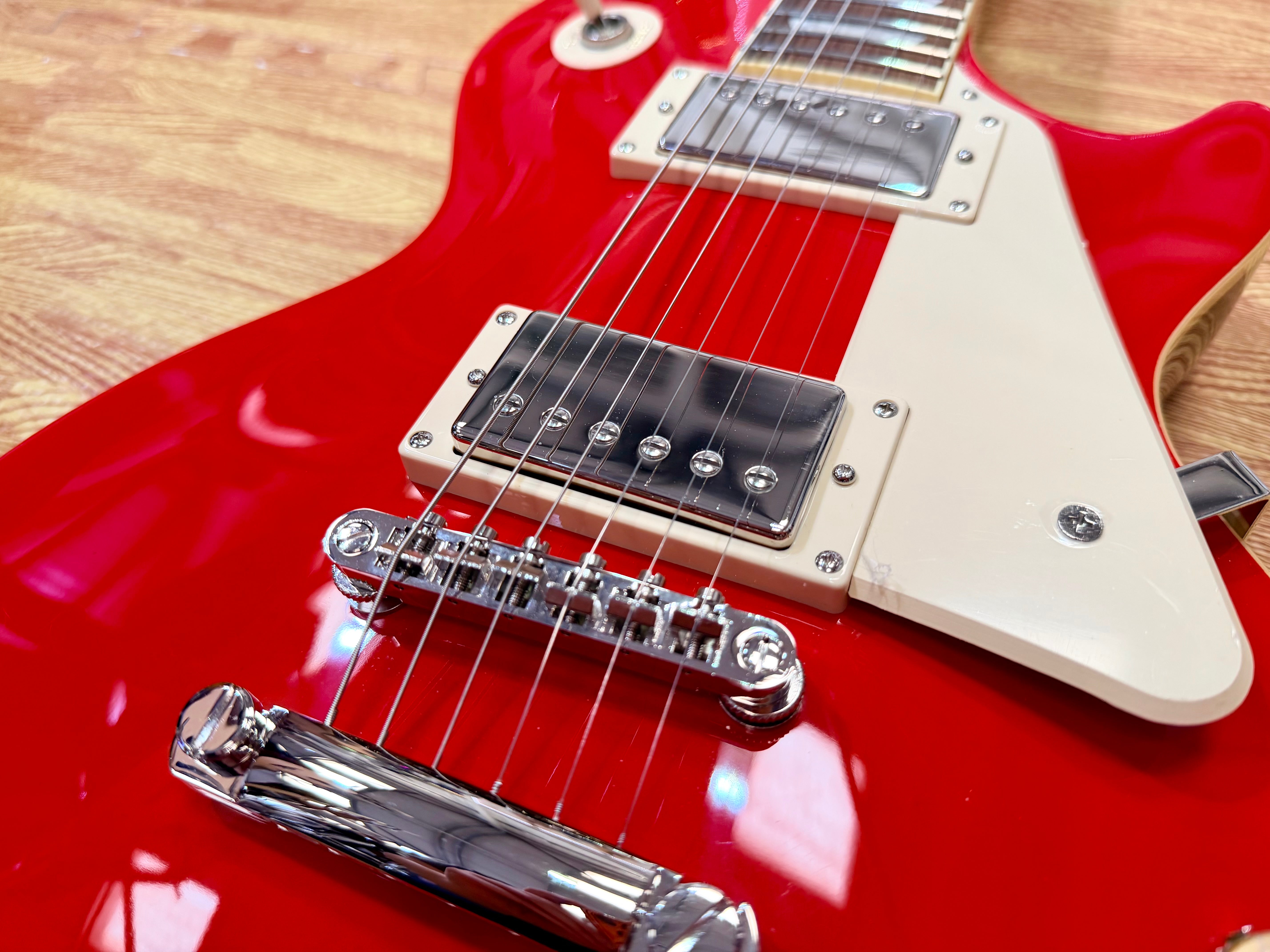 ⚡️MINT⚡️ Epiphone Les Paul Standard 50s Figured Cardinal Red~ Inspired By Gibson