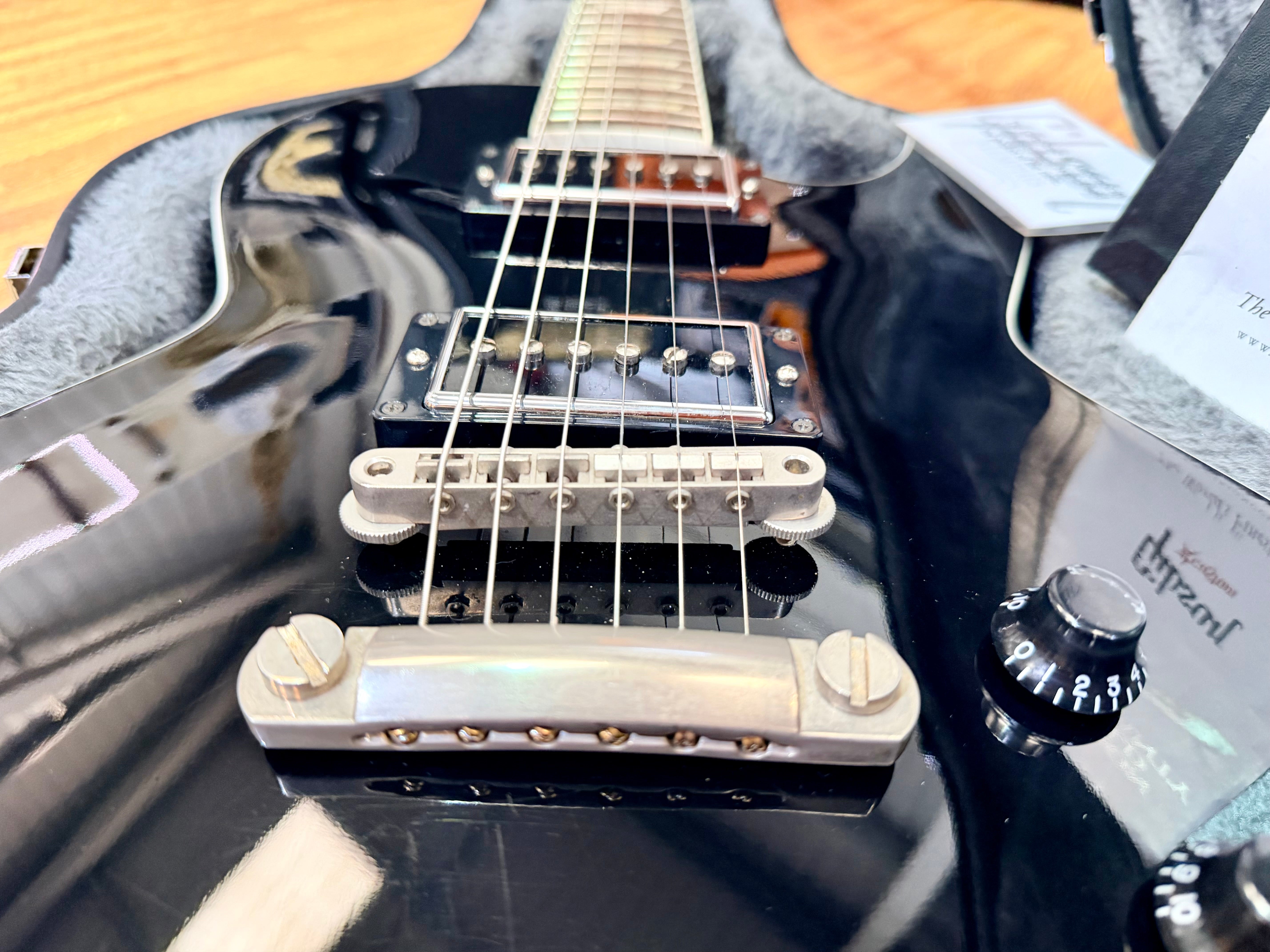 ✨2013✨ Gibson Memphis ES-139 Black Semi Hollow~ P94 P’ups~ Rare USA + Case/COA