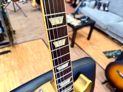 ✨RARE 1991✨ Gibson Les Paul Deluxe Hall Of Fame Edition~ Bullion Gold~ Limited!