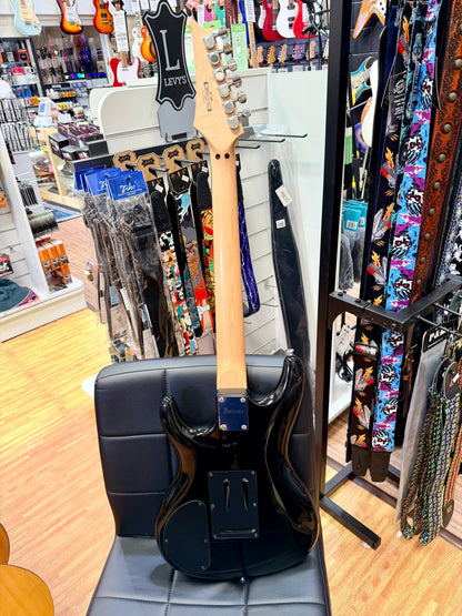 🔥2004🔥 Ibanez JS100 Joe Satriani Signature~ Black MIK Korea Electric Guitar!