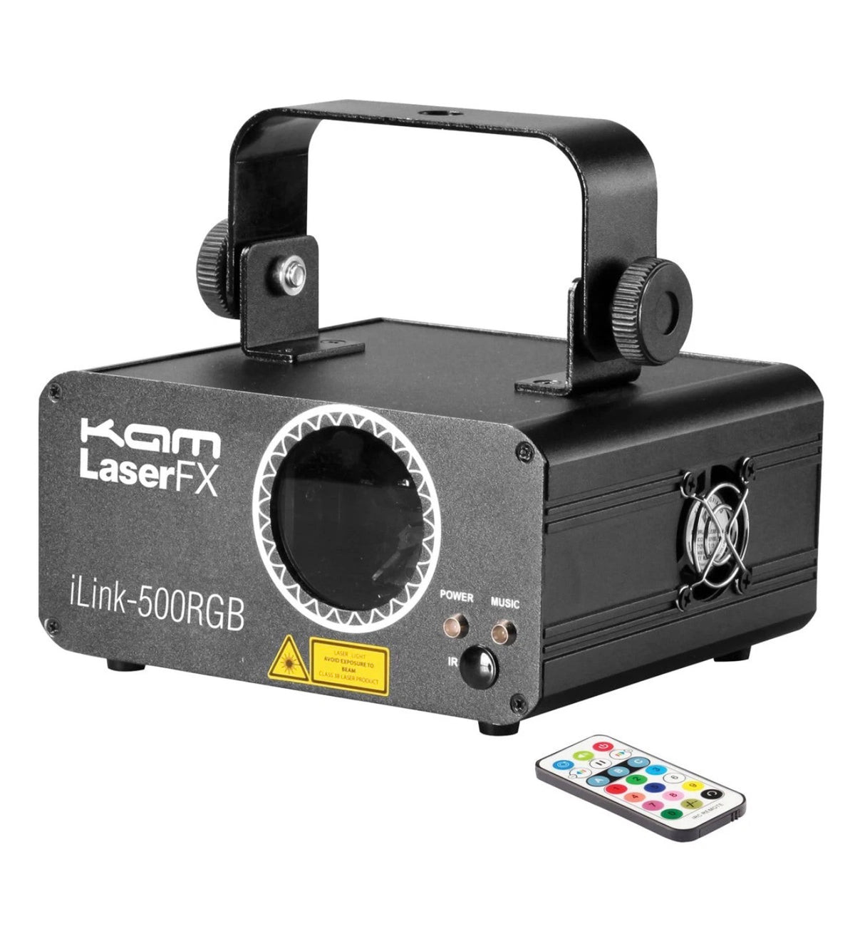 ⚡️NEW⚡️ Kam iLink 500RGB Laser Light 300mW Multi-Colour Disco DJ effects DEAL