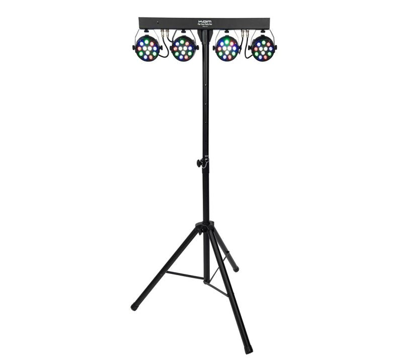 NEW KAM Par Can Party Bar Portable All-in-one Lighting System~ DJ Disco Lights!