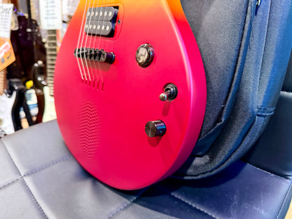 🔥 Enya Nova Go Sonic~ Volcanic Red~ Smart Electric Guitar~Speaker & FX + Bag 🔥